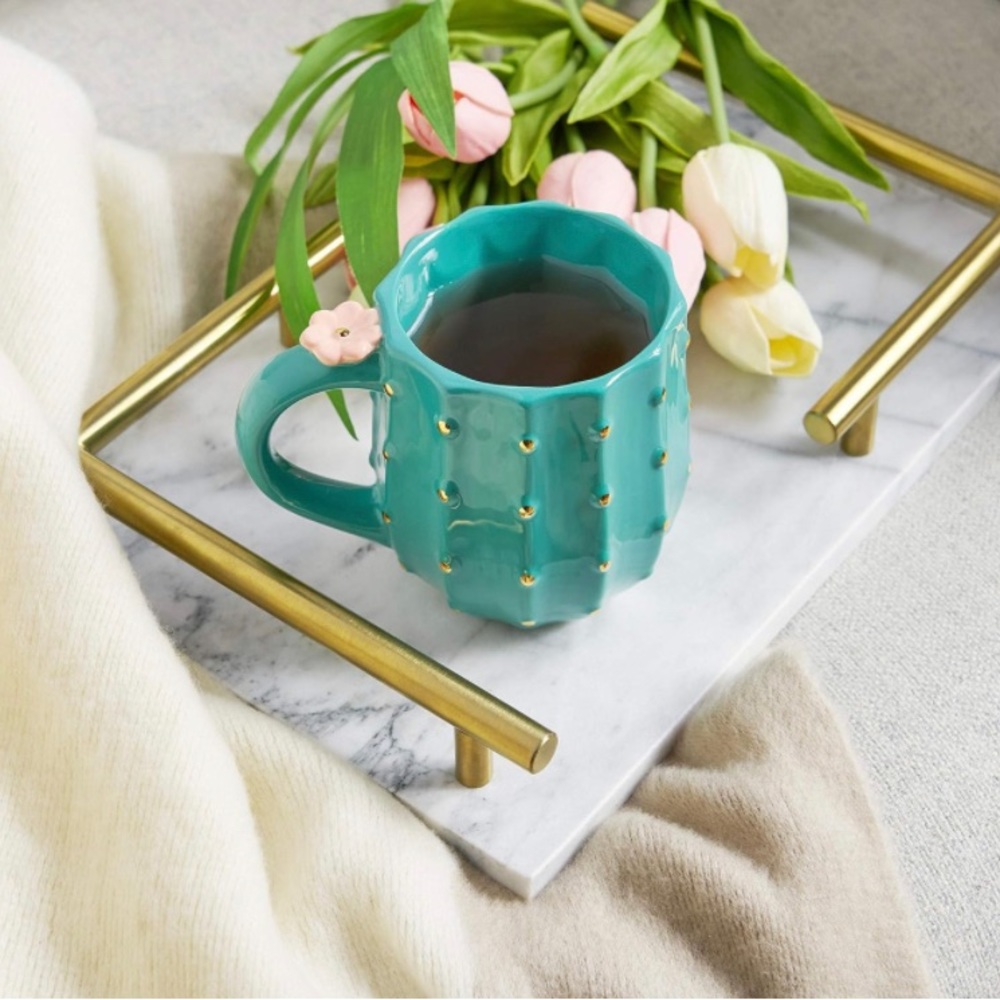 🌵New! PINKY UP • Blooming Cactus Mug